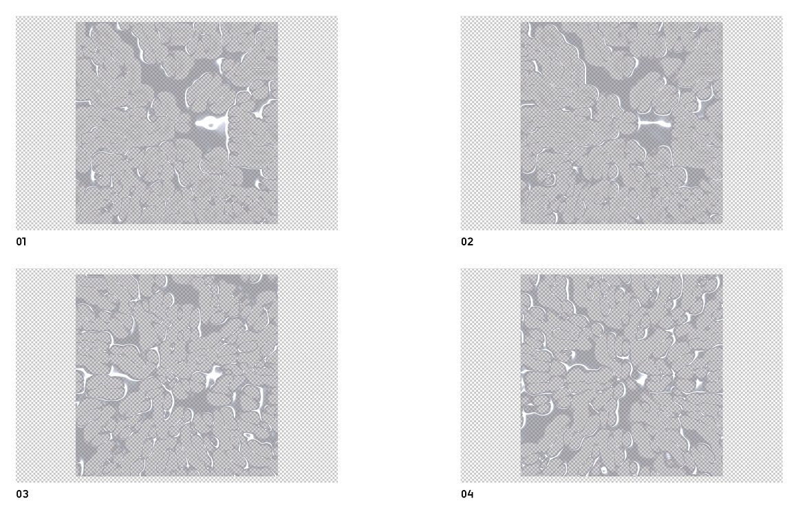 KESSENS 新潮创意酸性液体气泡透明效果海报封面设计PNG覆盖层 Liquid Overlays（6911） -