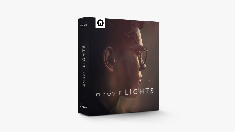 FCPX插件：60种雅致电影光效情绪氛围渲染叠加特效 MotionVFX mMovie Lights（6249） -