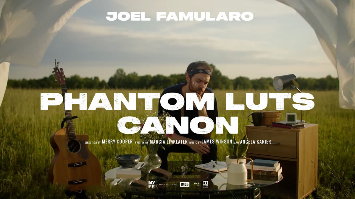 Phantom LUTs - Canon LUTs 佳能C-Log2、C-Log3转阿莱胶片色彩商业LUT调色预设包 Joel Famularo Phantom LUTs for Canon Cinema Cameras（7176） -