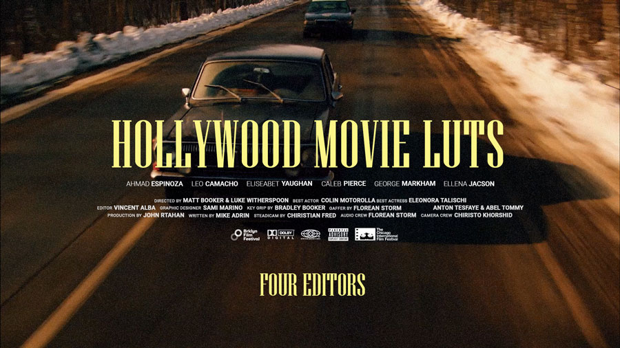 IMDB 150个独特好莱坞电影热门大片调色LUT预设包 HOLLYWOOD MOVIE LUTS（7199） -