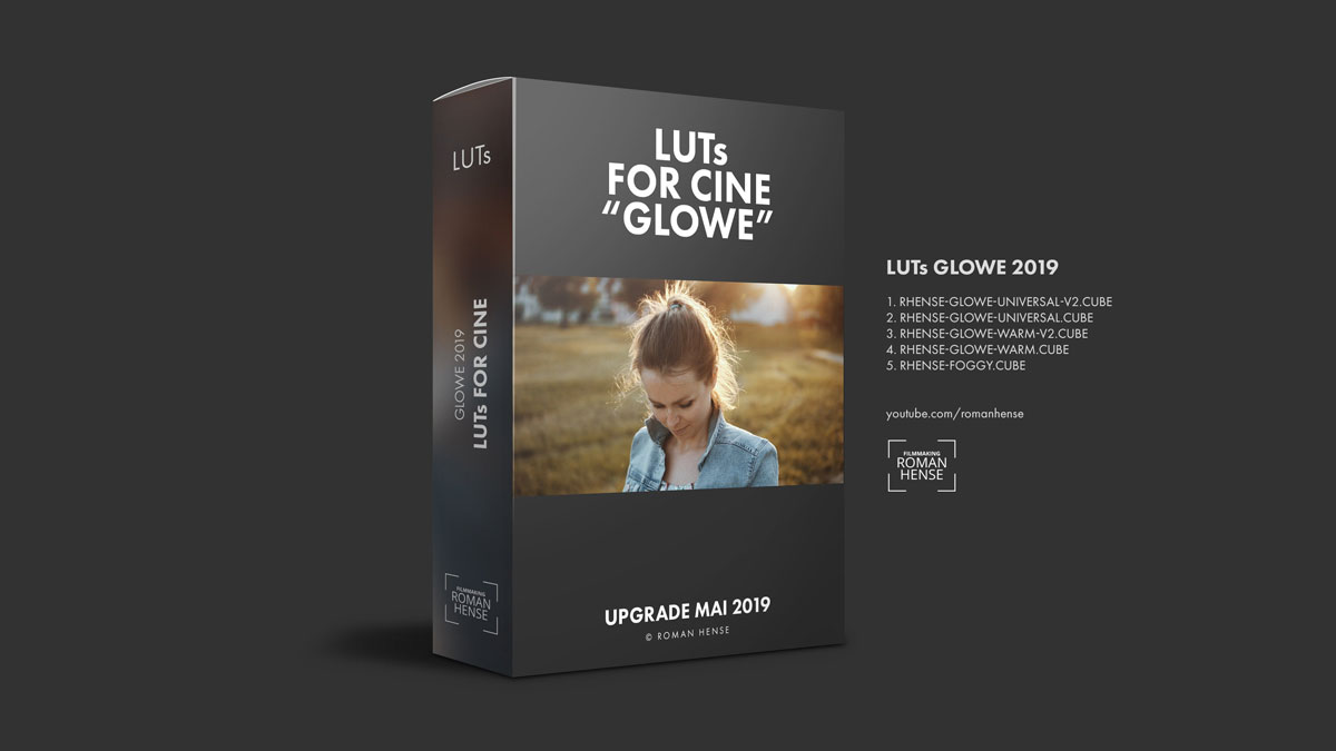 Roman Hense 精美胶片质感电影LUT视频PR调色预设 LUTs PACK &quot;GLOWE&quot;（7180） -