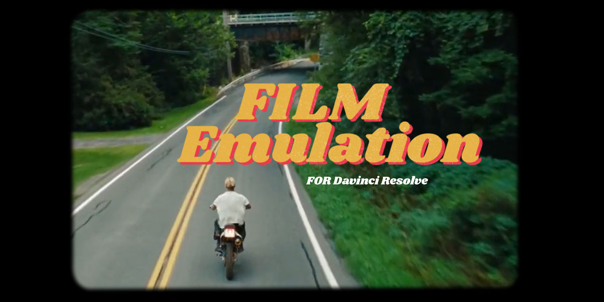 Film Emulation 达芬奇真实胶片模拟调色节点 PowerGrade – CRA Productions（7552） -