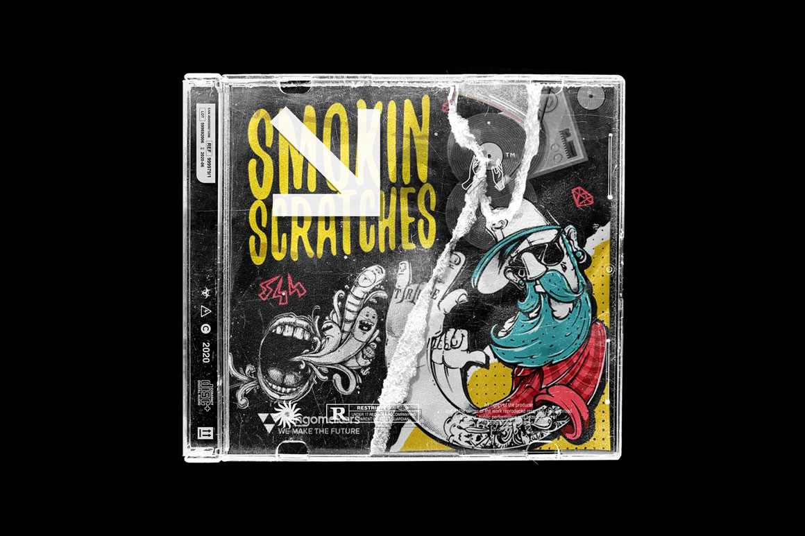 音效：嘻哈说唱打碟搓碟采样音效包 Singomakers Smokin Scratches（7524） -