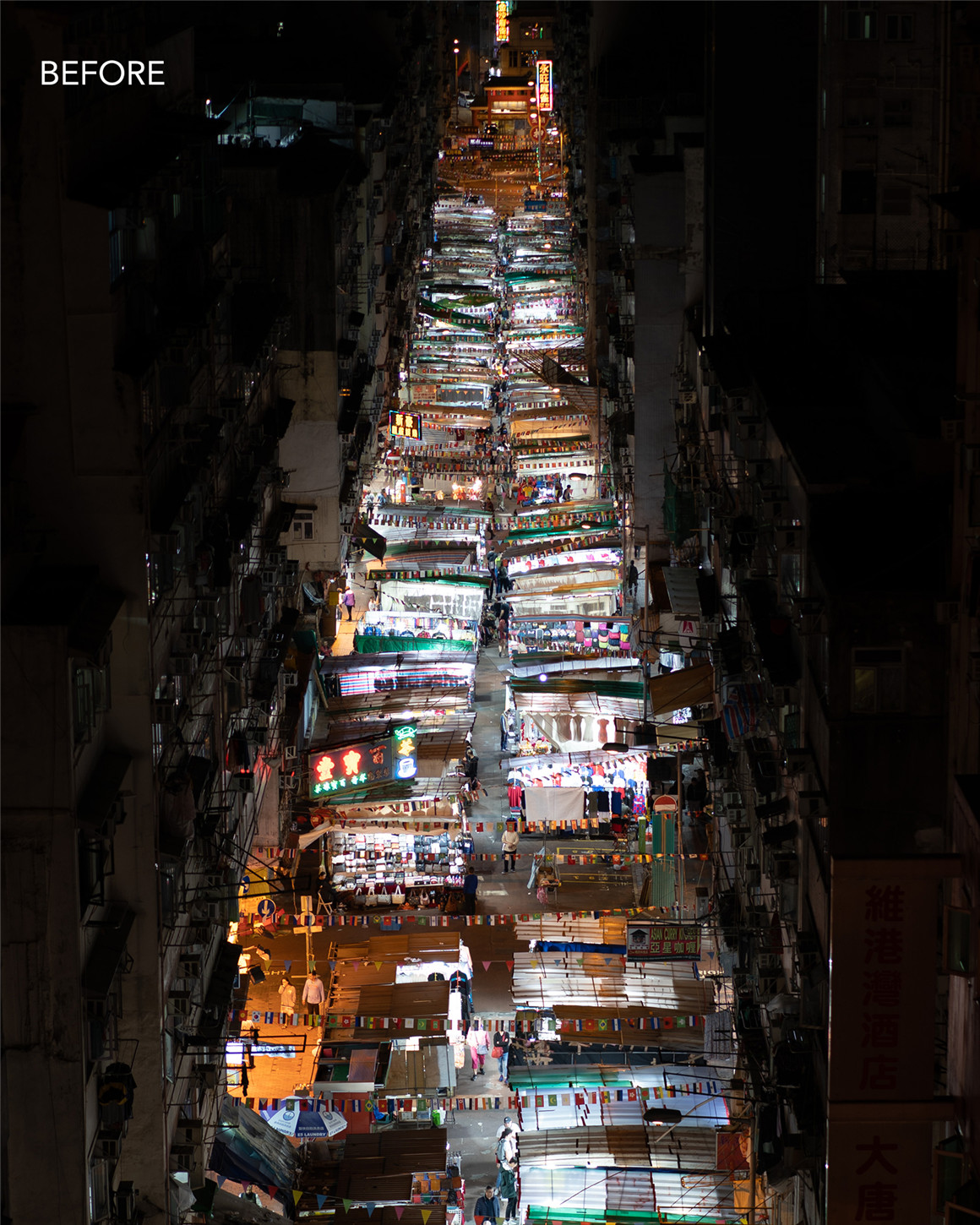 霓虹灯夜间摄影人像景观霓虹灯场景人文LR预设包（7729） -