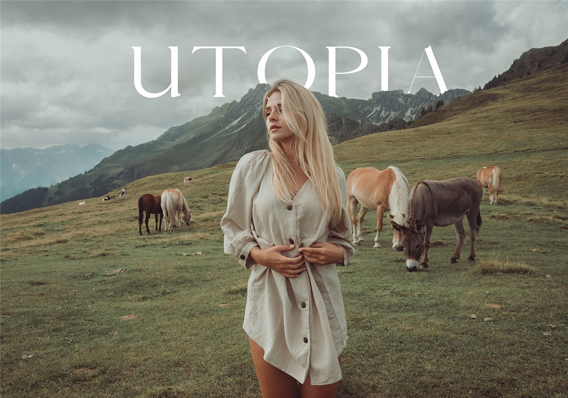 Kai Boettcher 10个梦幻乌托邦外观Lightroom电影调色预设 Utopia Preset Pack（7999） -