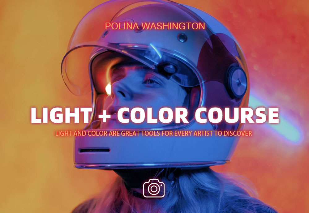 情绪视觉光线与色彩场景摄影大师课程 Polina Washington – Light + Color Course（8018） -