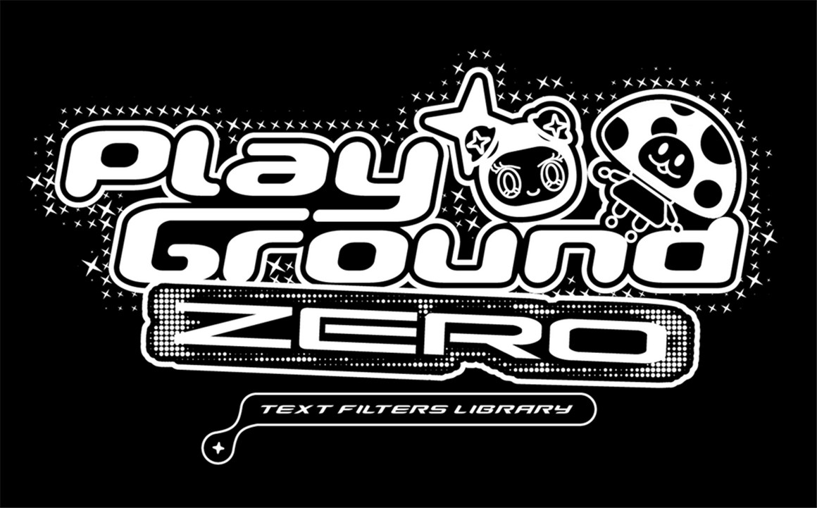 潮流复古酸性嘻哈半色调风格化文字图形印花特效PS动作素材 Playground ZERO™（8263） -