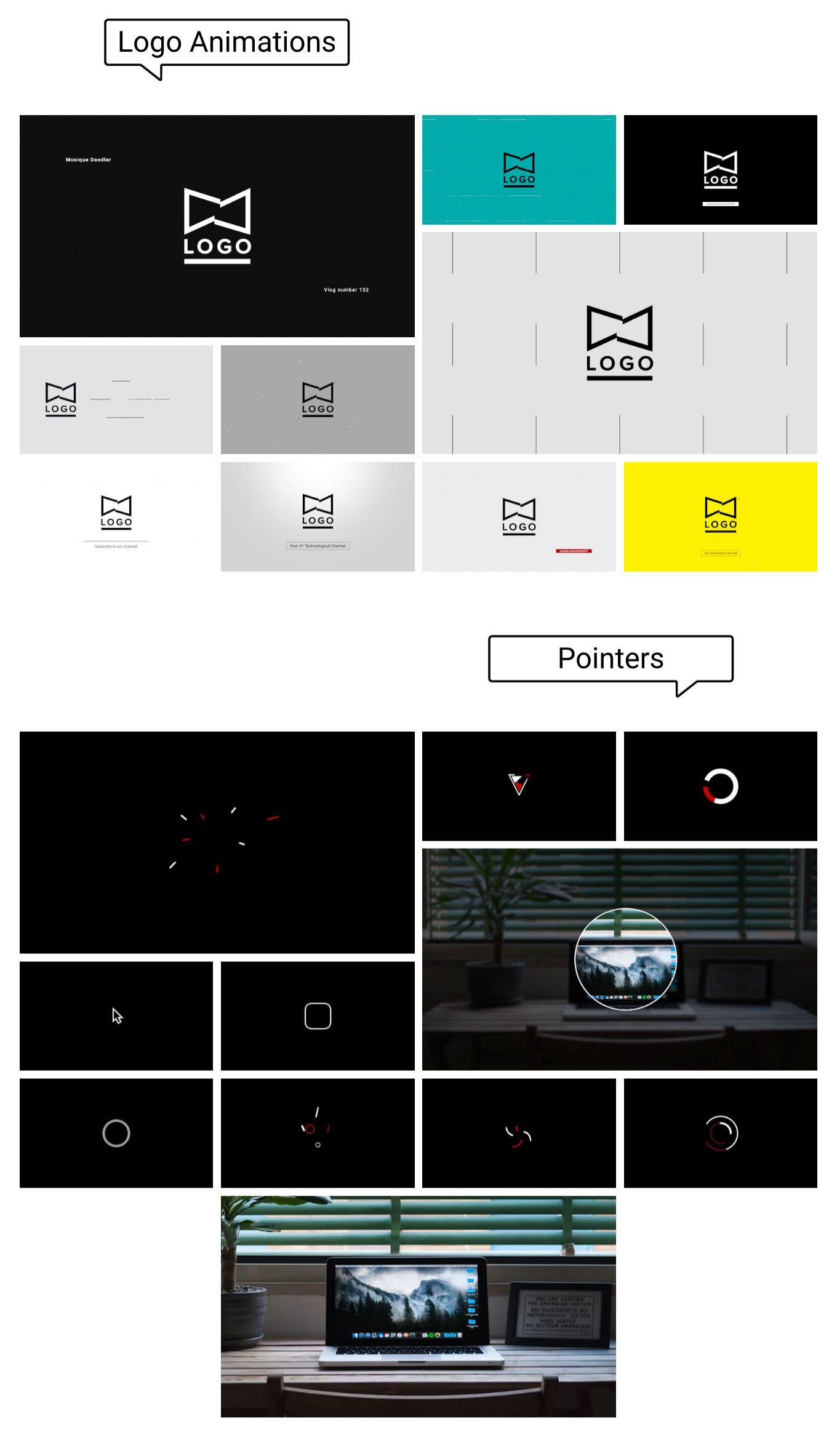 FCPX插件：61个视频网络社交媒体宣传图文包装动画插件 MotionVFX – mTuber 2（8831） -