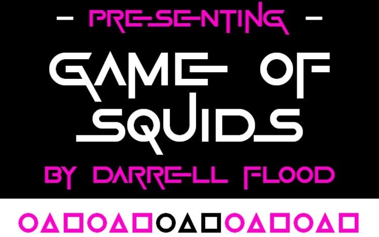 Game Of Squids《鱿鱼游戏》英文字体 - 字体下载 -