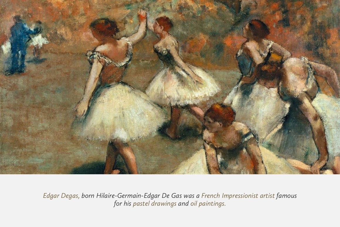 埃德加（Edgar Degas）油画Procreate笔刷 - 笔刷下载 -