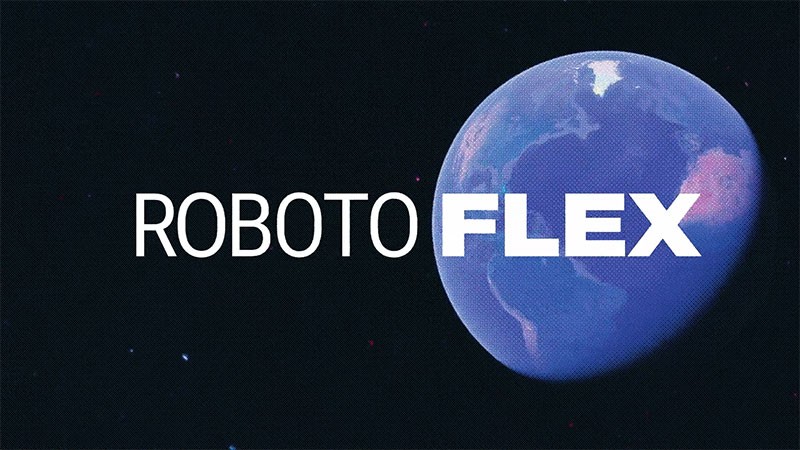 Roboto Flex谷歌新字体，可变可商用 - 字体下载 -