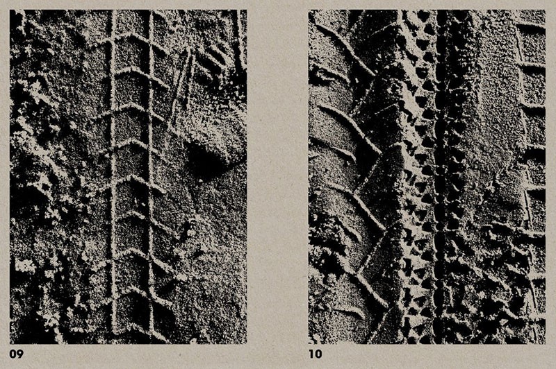 20张真实轮胎纹理图案，TIF PNG格式 - PS图案 -