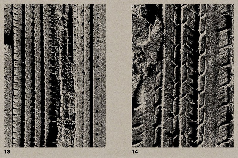 20张真实轮胎纹理图案，TIF PNG格式 - PS图案 -