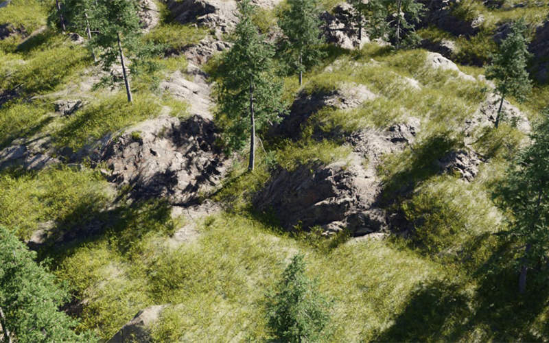 【Blender插件】True Terrain 5.0 真实地形创建自然环境资产_