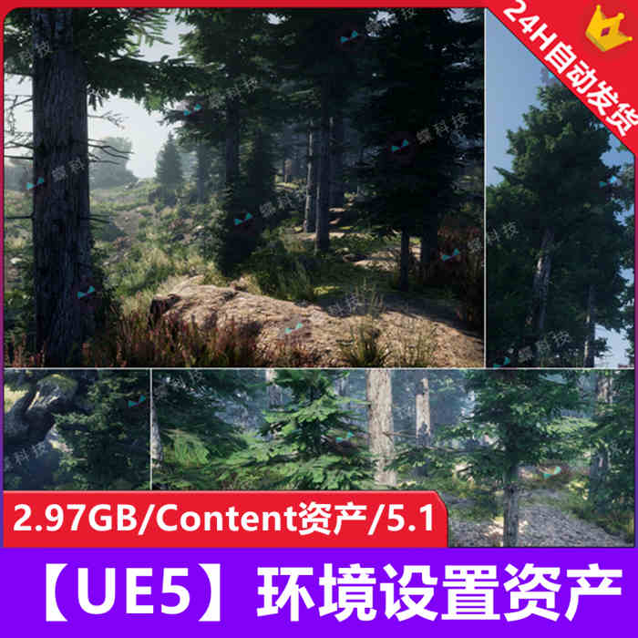 【UE5】环境设置资产_