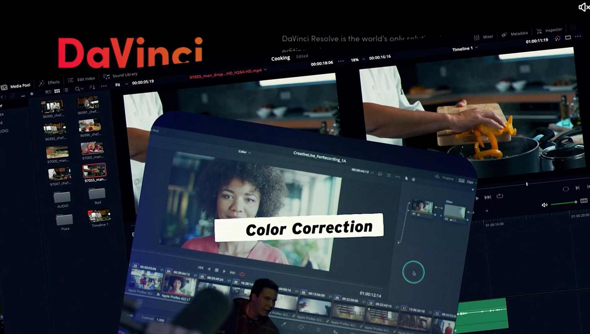 CreativeLive 达芬奇专业级调色课程 Color Correction in DaVinci Resolve（9153） -