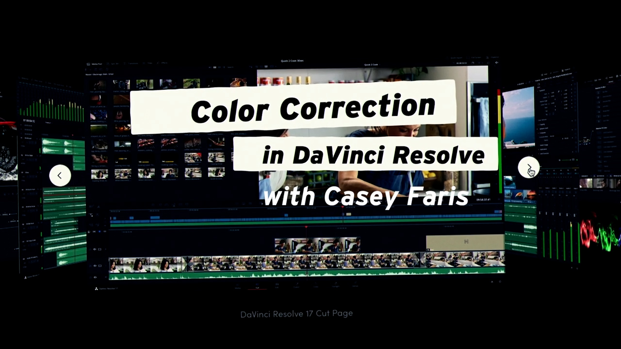 CreativeLive 达芬奇专业级调色课程 Color Correction in DaVinci Resolve（9153） -