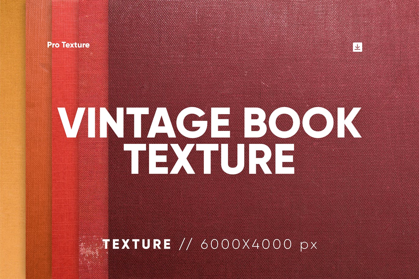 20个复古书皮纹理背景素材 20 Vintage Book Cover Textures