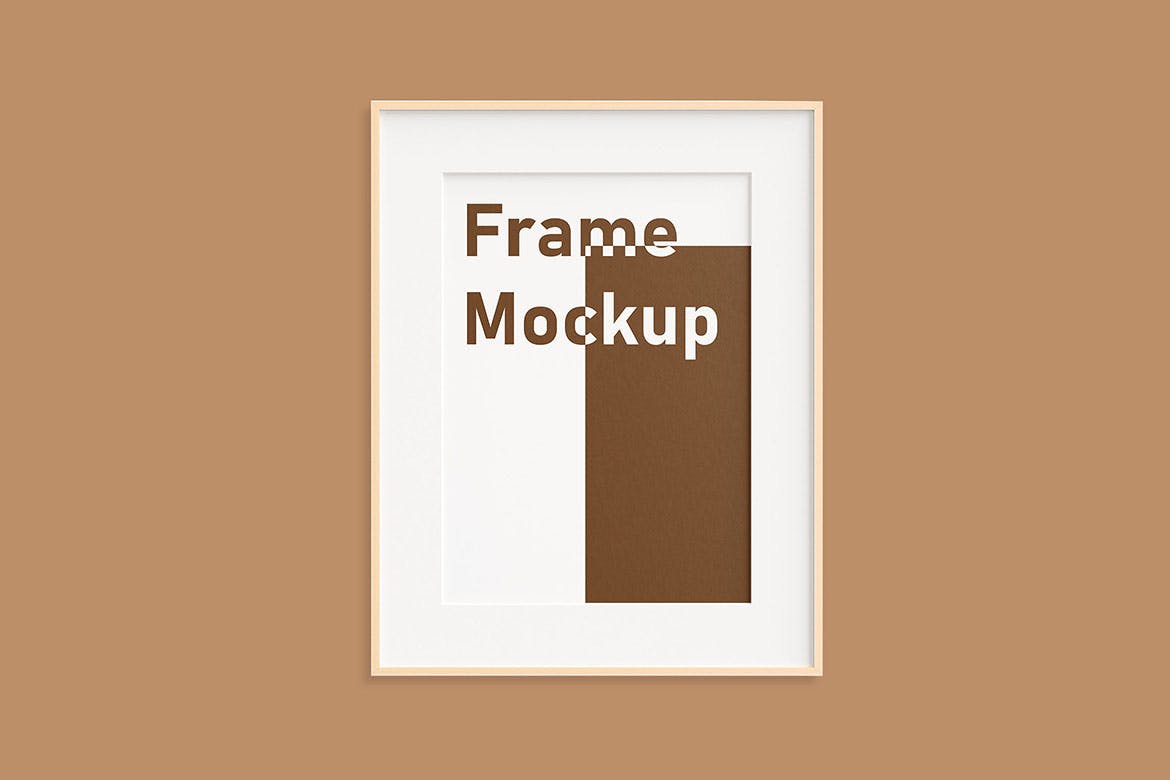 照片相框画框样机图 Frame Mockups