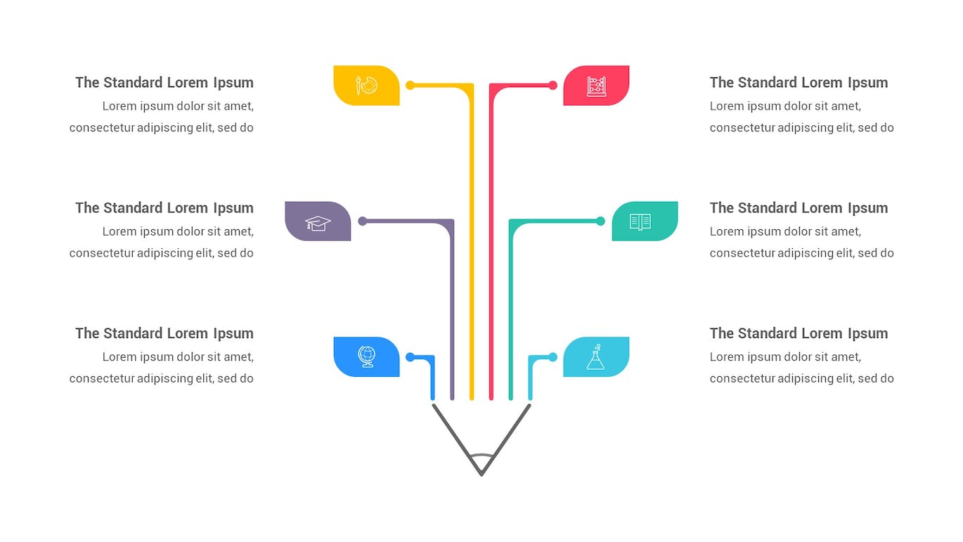 铅笔信息图表Keynote模板下载 Pencil Infographics Keynote Template