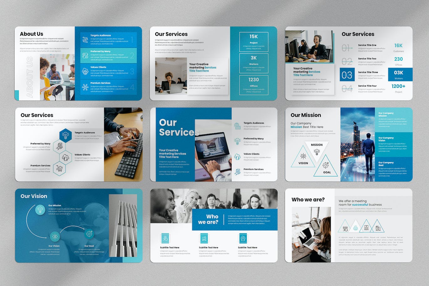 业务方案ppt幻灯片创意模板 Business Plan PowerPoint Presentation Template