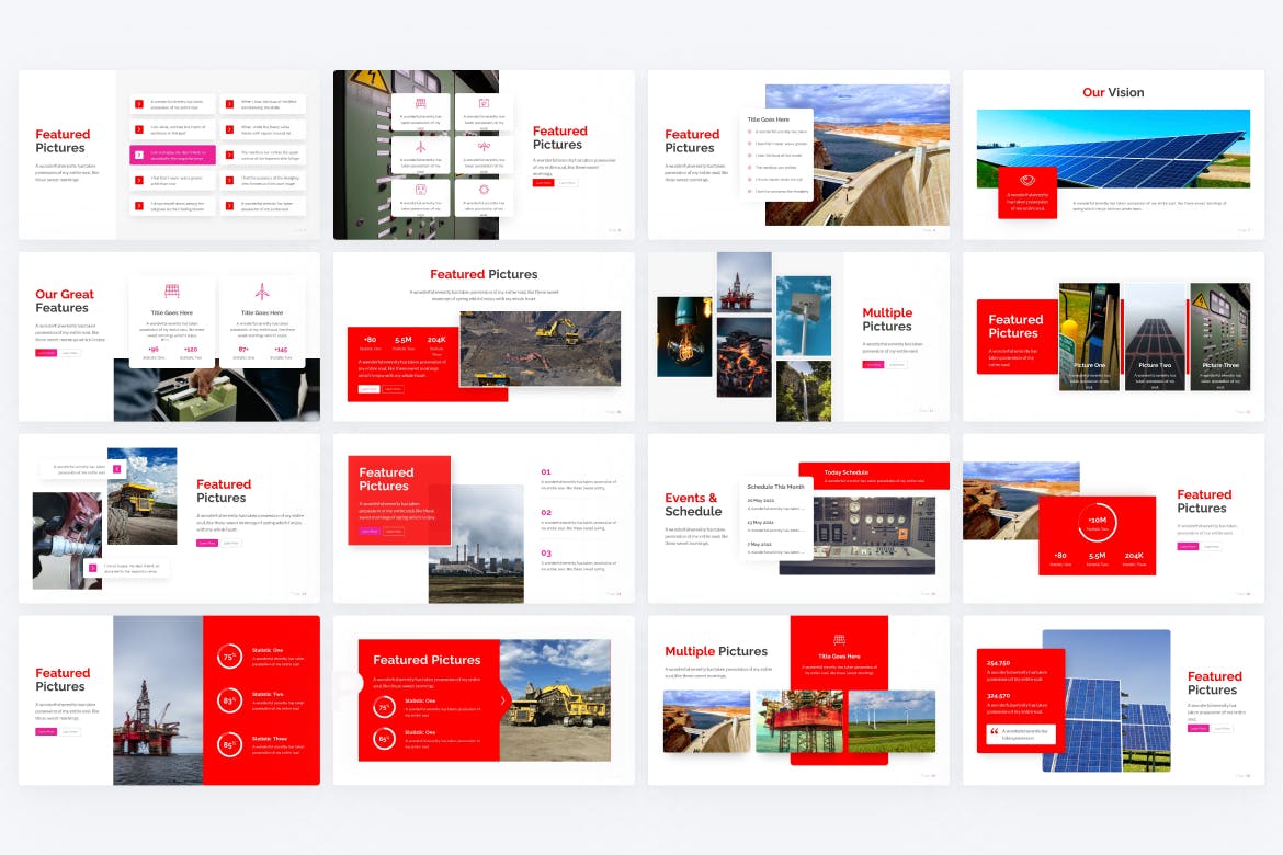 信息能源谷歌幻灯片演示模板 Inforcement Energy Google Slides Template