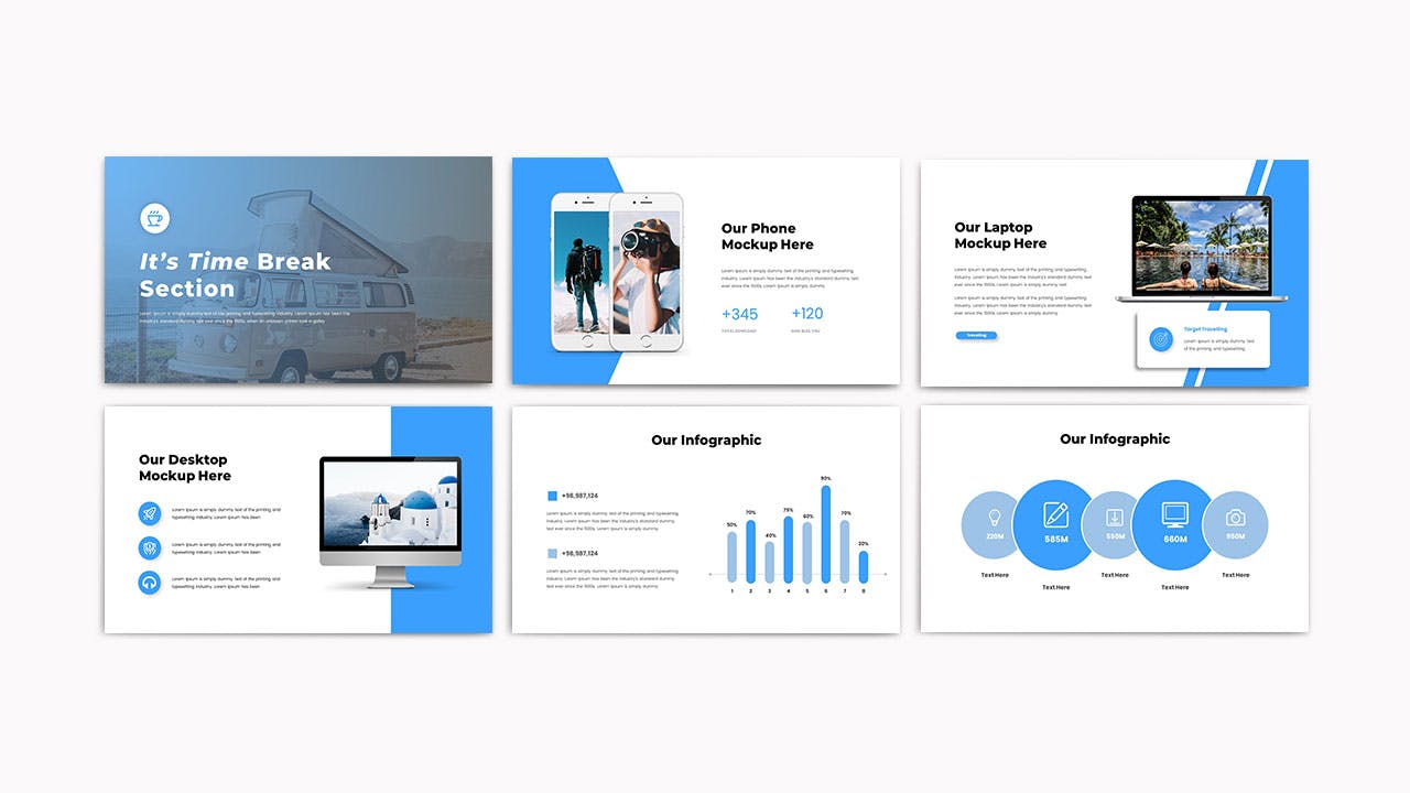 暑假海岛旅行Powerpoint模板下载 SABANG Powerpoint Template