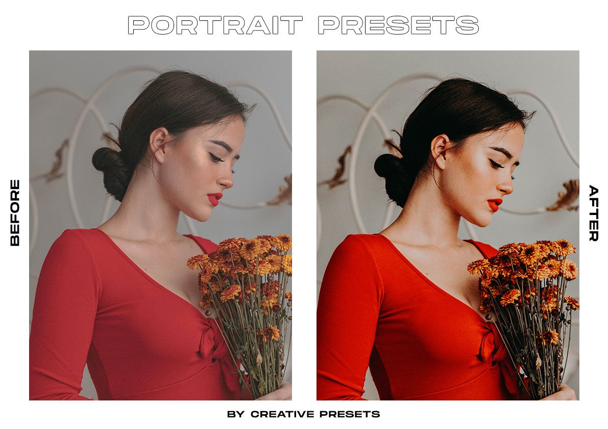 80多个ins风复古时尚人像婚礼摄影街拍LR预设 80 Portrait Lightroom Presets Bundle