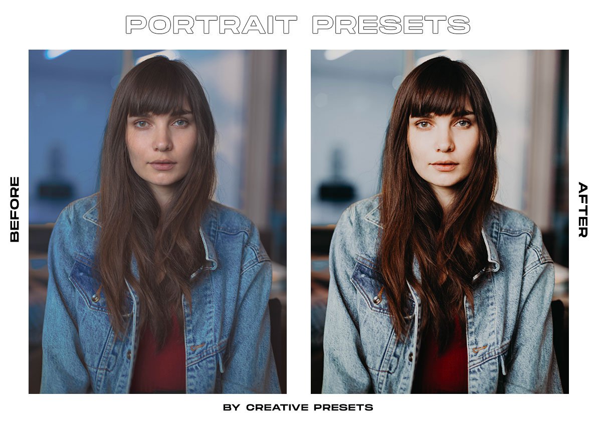 80多个ins风复古时尚人像婚礼摄影街拍LR预设 80 Portrait Lightroom Presets Bundle