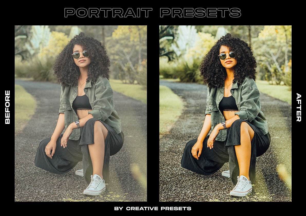 80多个ins风复古时尚人像婚礼摄影街拍LR预设 80 Portrait Lightroom Presets Bundle