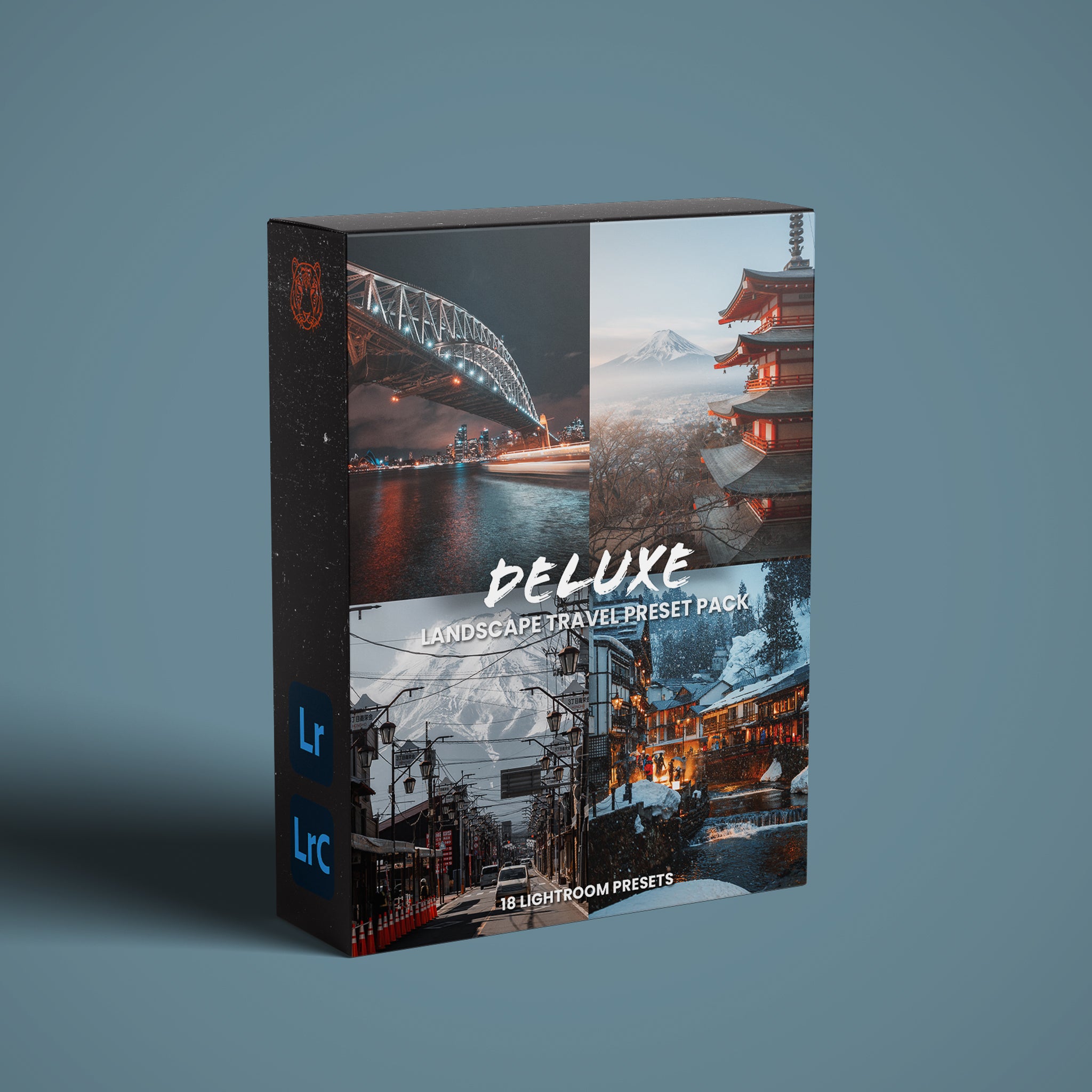 高质量城市街头都市建筑风景摄影照片调色LR预设 DELUXE Lightroom PRESET PACK