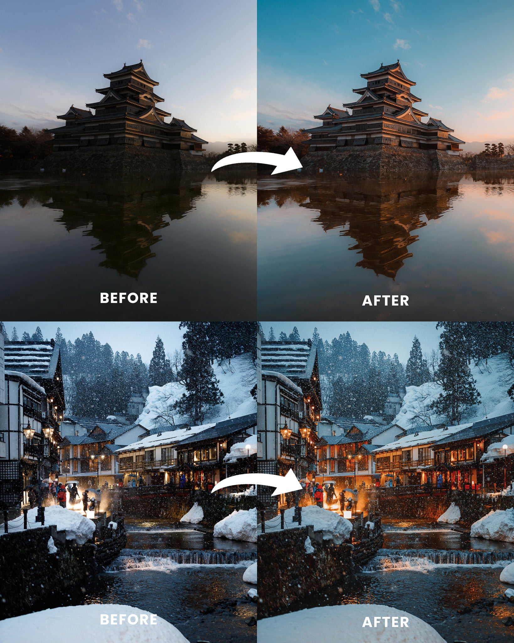 高质量城市街头都市建筑风景摄影照片调色LR预设 DELUXE Lightroom PRESET PACK