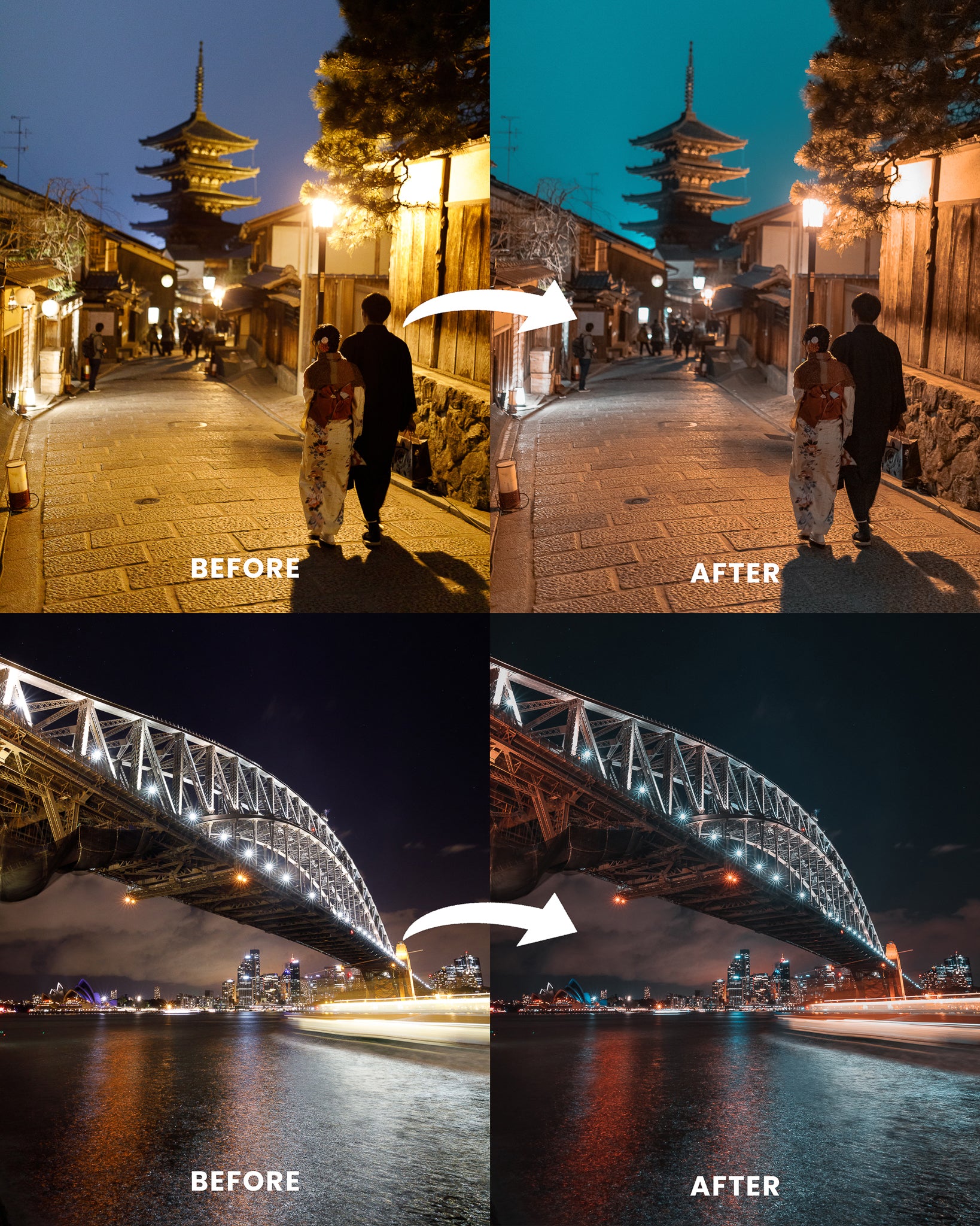 高质量城市街头都市建筑风景摄影照片调色LR预设 DELUXE Lightroom PRESET PACK