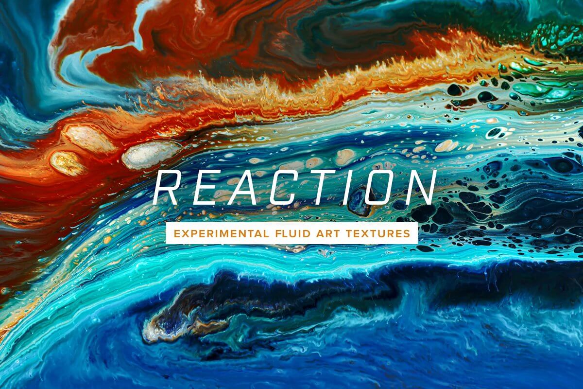 8K高分辨率动态有机液态流体抽象艺术纹理素材合辑 Reaction: 8K Fluid Art Textures