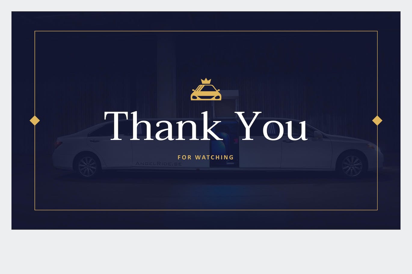 豪华轿车服务PPT模板 LIMOZAR &#8211; Limousine Services Powerpoint Template