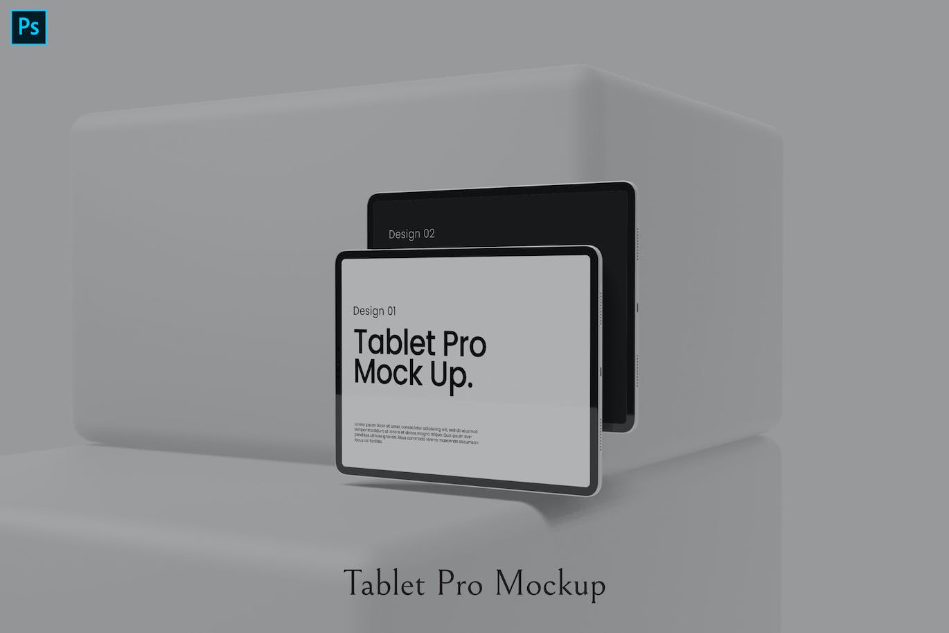 iPad Pro平板电脑设备样机 Tablet Pro Device Mockup