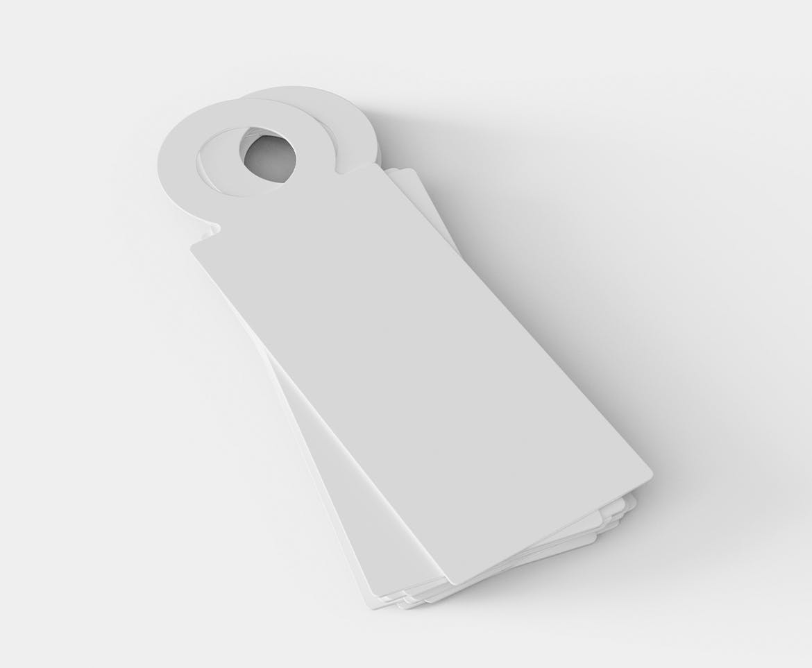 门把手门挂设计样机图 Door Hanger Mockup