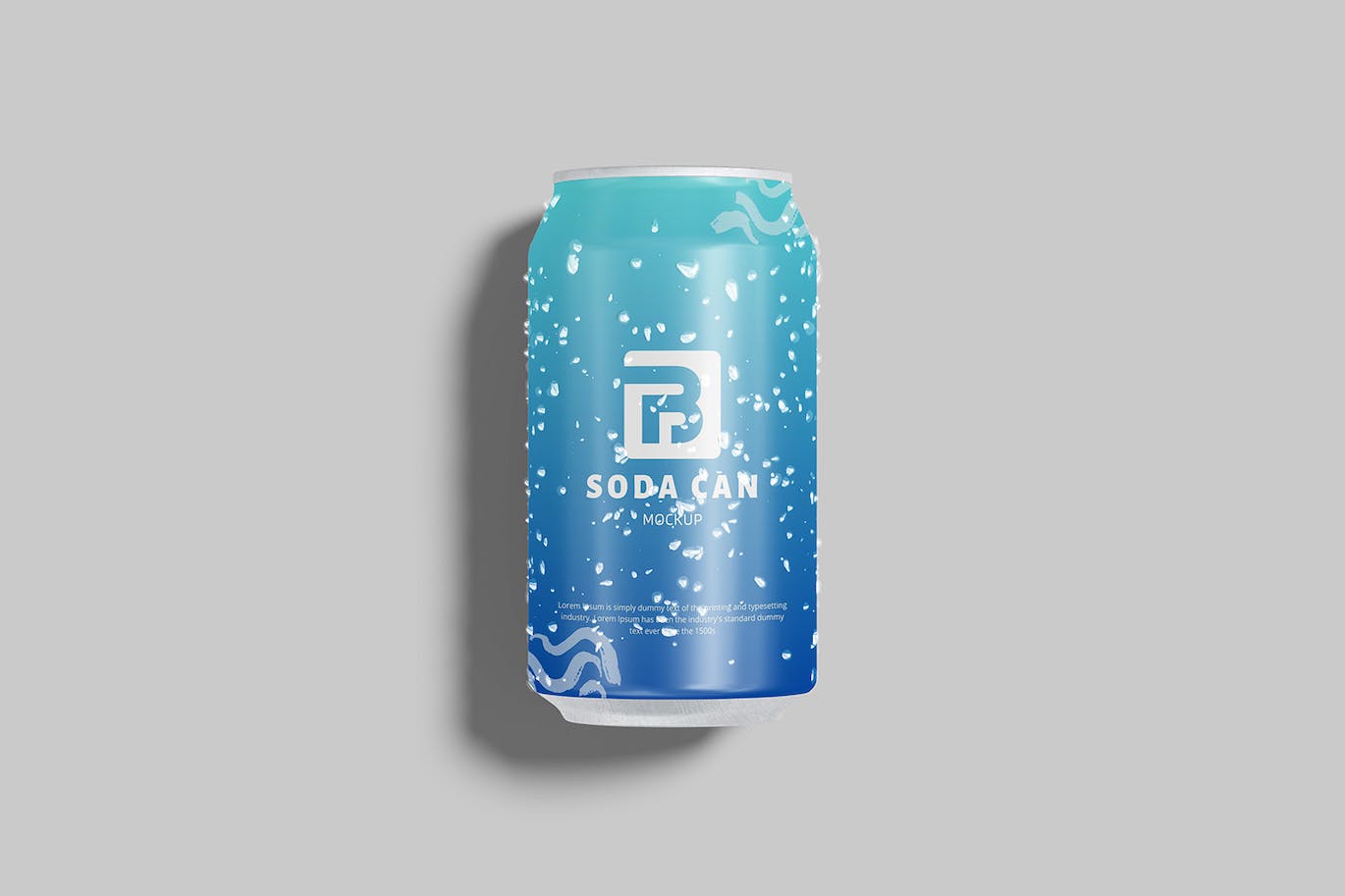 汽水罐个性化定制样机 Soda Can Mockup