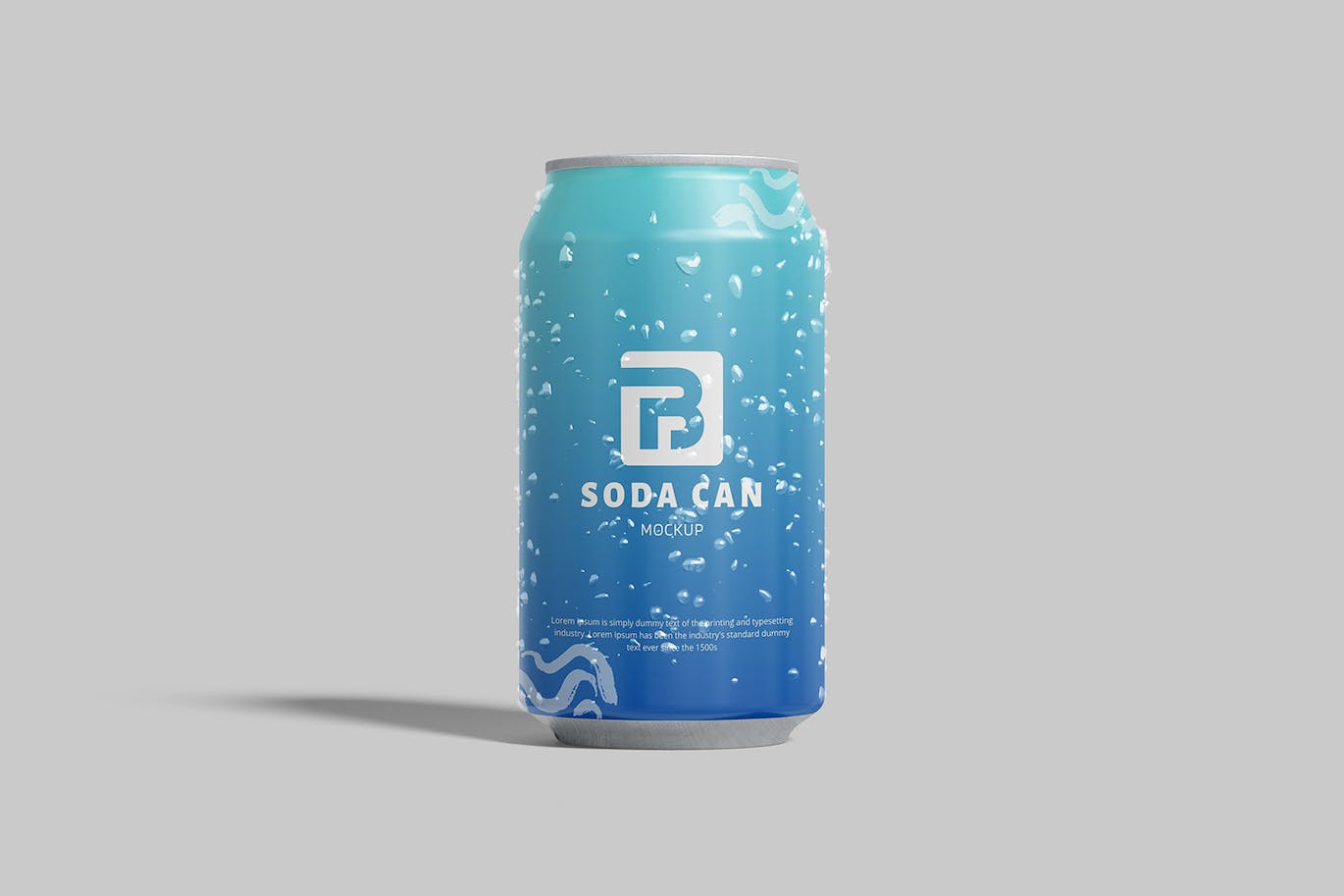 汽水罐个性化定制样机 Soda Can Mockup