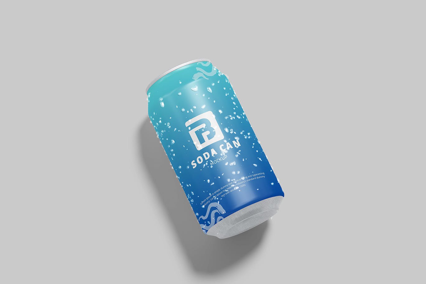 汽水罐个性化定制样机 Soda Can Mockup