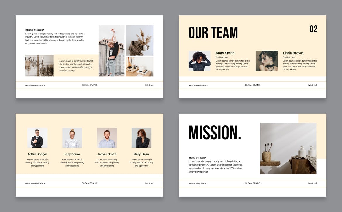 品牌定位与差异化策略Powerpoint幻灯片模板 Brand Strategy PowerPoint Presentation Template