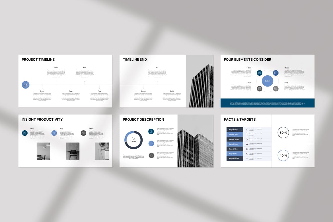 极简设计/商业提案演示ppt模板 Business Proposal Presentation