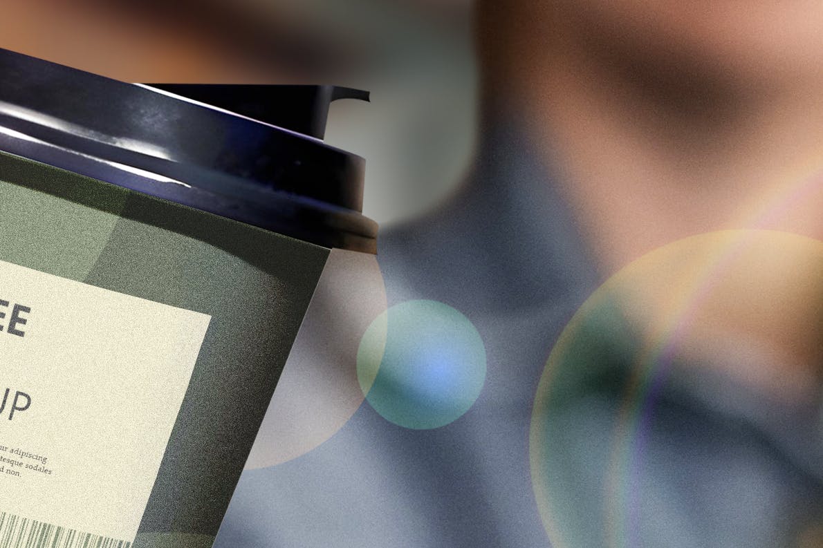 纸杯咖啡杯品牌样机 Paper Cup Mockup &#8211; STBRN