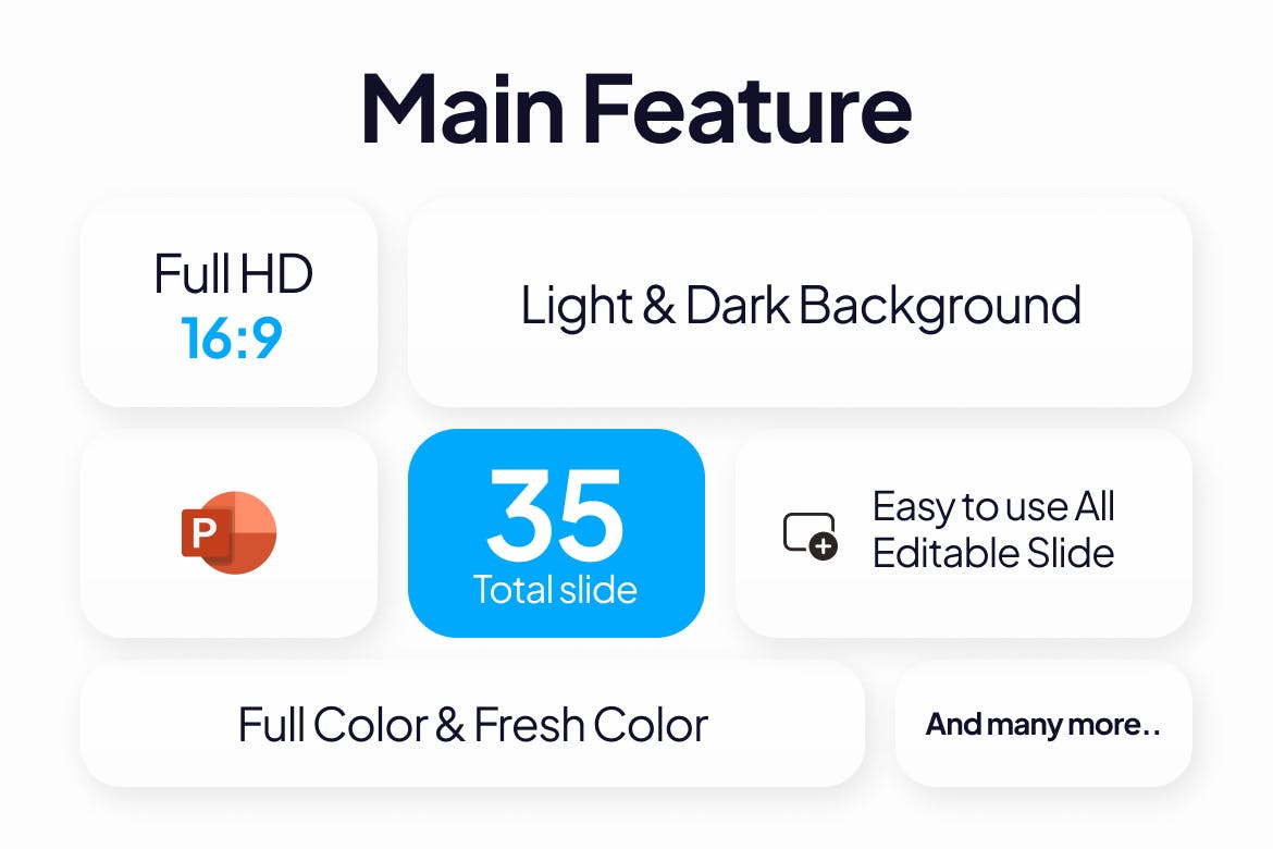 专业数据对比比较图表PPT素材 Comparisson Infographic PowerPoint Template