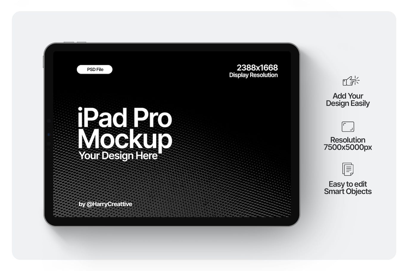 iPad平板电脑精美UI设计演示样机 iPad Mockup