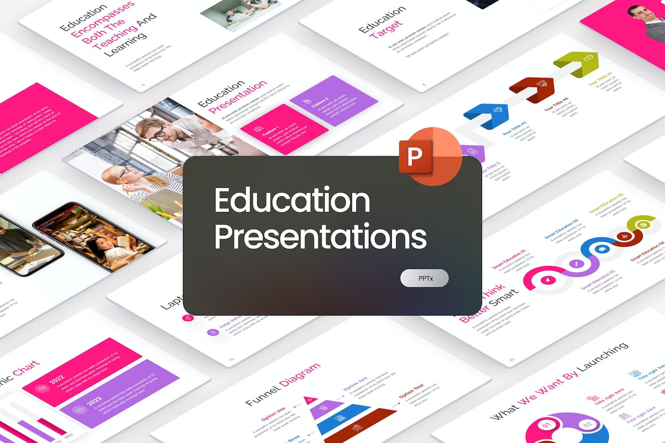 创意化学探索教育PPT设计模板 Chemistry Education PowerPoint Template