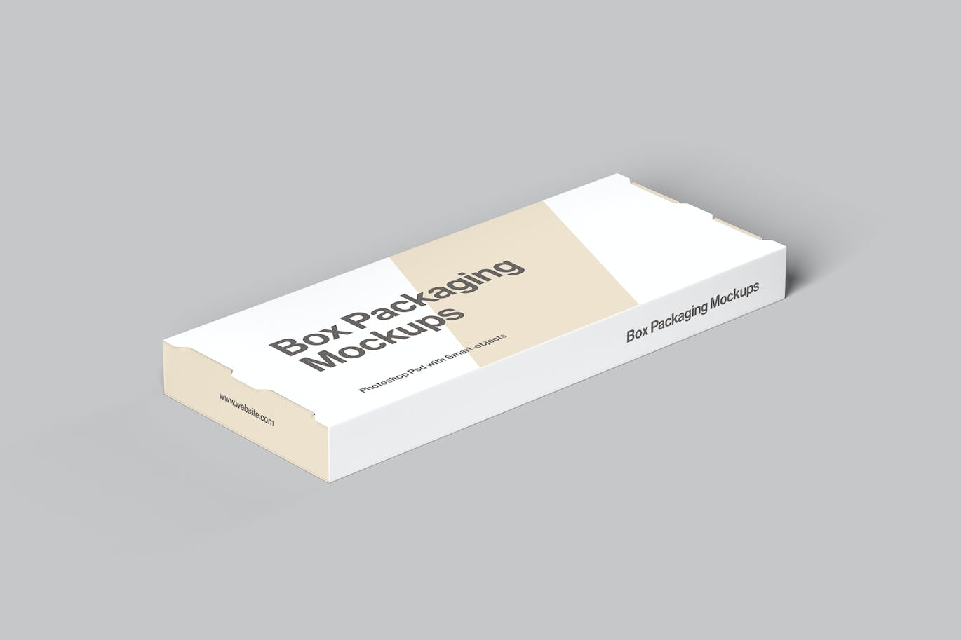 纸盒子包装实物样机模板 Box Packaging Mockups