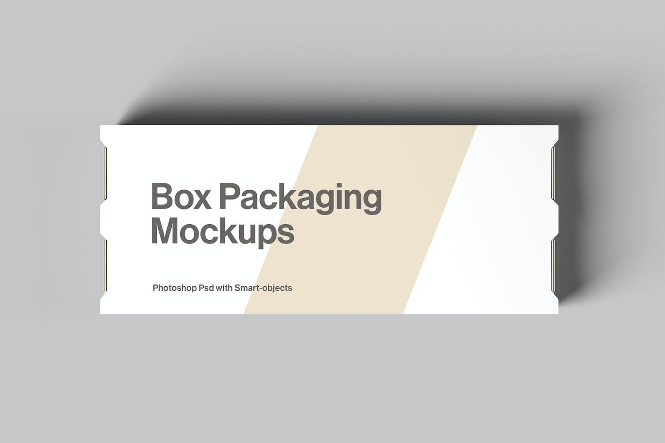 纸盒子包装实物样机模板 Box Packaging Mockups