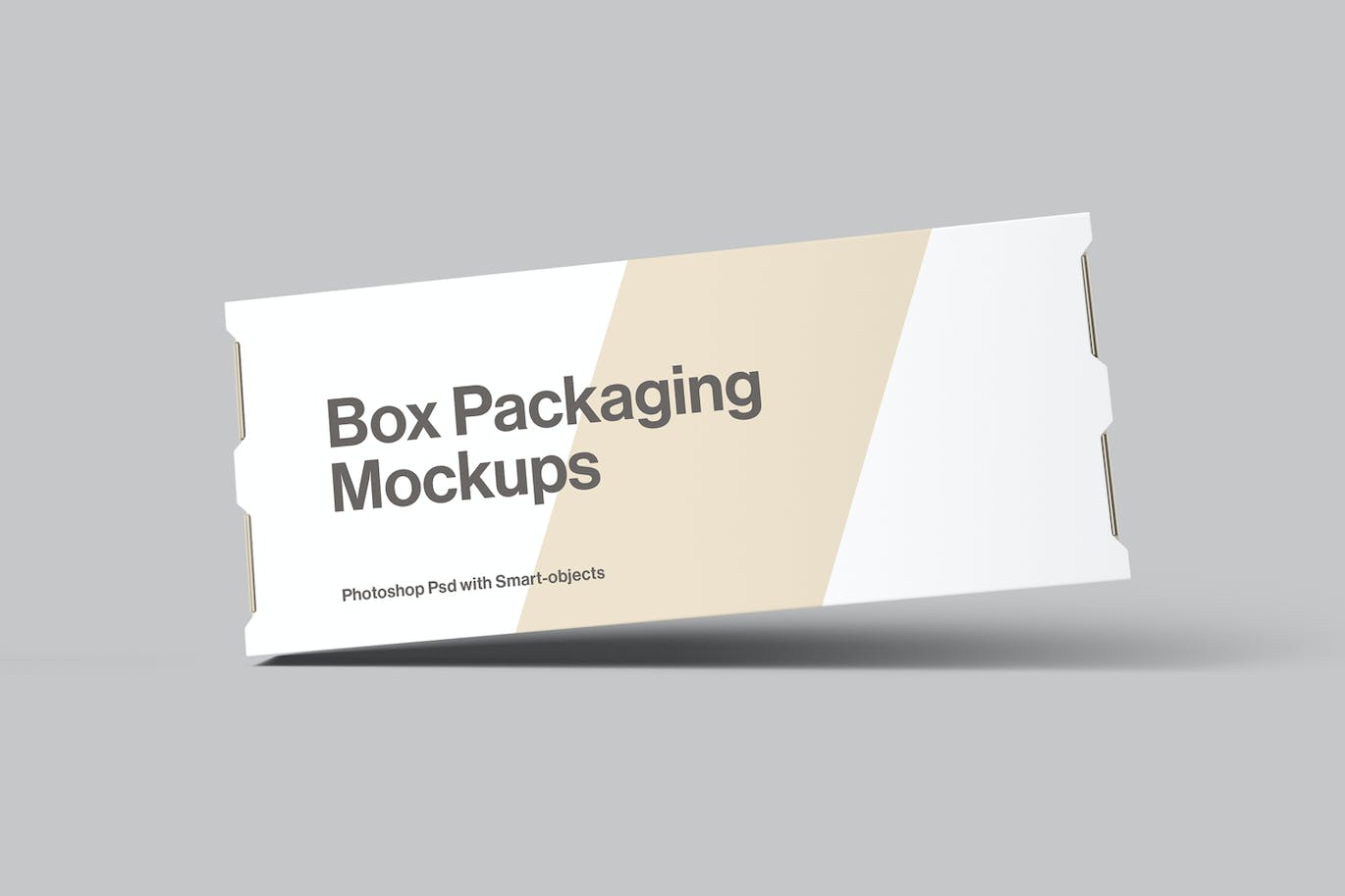 纸盒子包装实物样机模板 Box Packaging Mockups