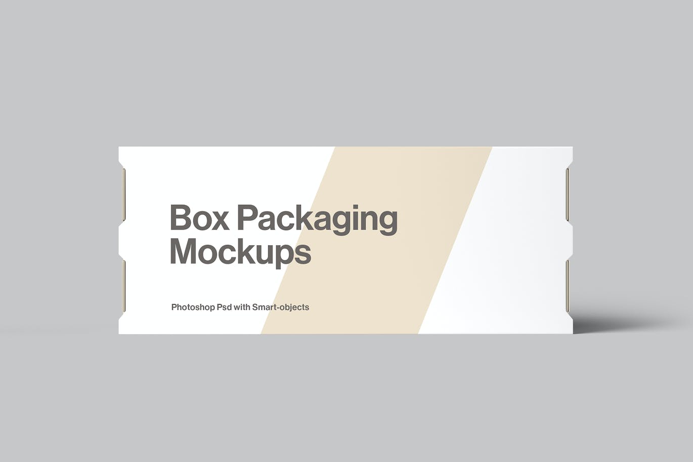 纸盒子包装实物样机模板 Box Packaging Mockups